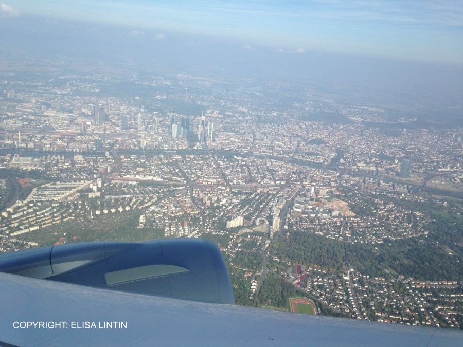 Sicht über das wunderschöne Frankfurt! COPYRIGHT ELISA LINTIN